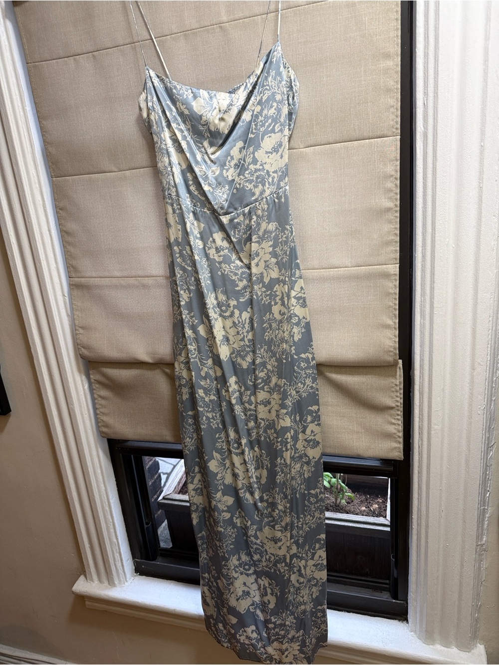 Reformation Frankie Slip Maxi Dress
